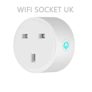 Bester Preis Google Alexa Remote Timer Control UK-Buchse Tuya Smart Plug Home Plug Wifi-Buchse mit Power Monitor