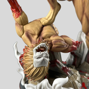 Wholesale 29cm Japanese Anime Figures Eren Jaeger PVC Figure <b>Statue</b> Cartoon Model Ornament - Product Image 4