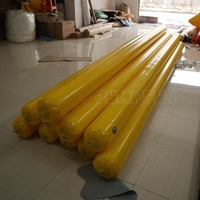 Tube gonflable étanche en PVC de 22cm et 30cm de diamètre Bouée gonflable flottante de meilleure qualité