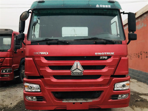 รถบรรทุกหัวลากมือสอง Sinotruk Euro2 ดีเซล 6x4 พวงมาลัยซ้าย HOWO 10 ล้อ รับน้ำหนัก 21-30 ตัน 371 แรงม้า กล้องมองหลัง 360 องศา - Product Image 3