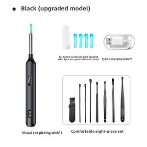 HD 스마트 무선 <span class=keywords><strong>IPX5</strong></span> 방수 WiFi 귀 내시경 카메라 모듈 (아이폰/안드로이드용) 가정용 안전 귀지 제거 뷰티 개인용 - Product Image 4