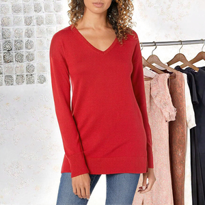 Cárdigan de punto antibolitas de poliéster 100% informal para mujer, abrigo con botones de manga larga de un solo pecho para invierno 2025 - Product Image 3