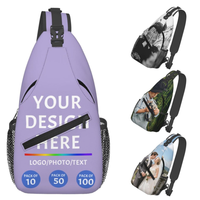 Sac à dos personnalisé pour homme et femme, sac de poitrine, sac bandoulière personnalisé, sac à dos de sport personnalisé, ajouter logo, photo, nom, pour l'extérieur