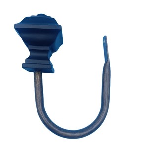 Square U Shape Curtain <b>Hook</b> Resin Rustic Durable For Curtain <b>Poles</b> And Tracks - Product Image 5
