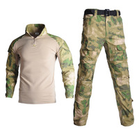 Combinaison d'entraînement ultralégère pour trekking, uniforme tactique G3 BDU camouflage, ensemble classique, haut de gamme, chemises et pantalons pour jeux CS
