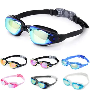 Neuankömmling Anti-Fog-Schwimm brille Bunte PC-Schwimm brille für Erwachsene