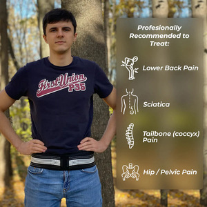 Cintura Sacroiliaca per Articolazione dell'Anca, Supporto per Prolapsus Pelvico e Utero, Fascia di Sostegno Pelvico - Product Image 5