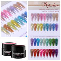 Formule Premium pour la Construction des Ongles Effet Pailleté Flash Sans HEMA ni TPO Certifié CPSR Système d'Extension BIAB Gel Constructeur Export B2B