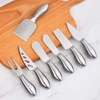 मिनी पनीर चाकू slicer स्टेनलेस स्टील पीतल पनीर बोर्ड और चाकू सेट चाकू सेट के साथ slicer कटर बोर्ड