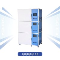 Incubateur climatique artificiel SCITEK avec éclairage programmable, température et humidité constantes, chambre de laboratoire