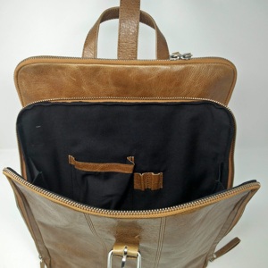 Real Handmade Pure Leather New Arrival Western Designer Hand <b>Tooled</b> Hot <b>Backpack</b> High Quality Genuine Leather <b>Backpack</b> for Women - Product Image 5