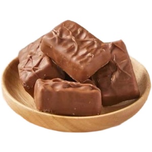 Bán buôn Chất lượng cao đậu phộng hợp chất sô cô la rắn năng lượng thanh snack trong túi - Product Image 5