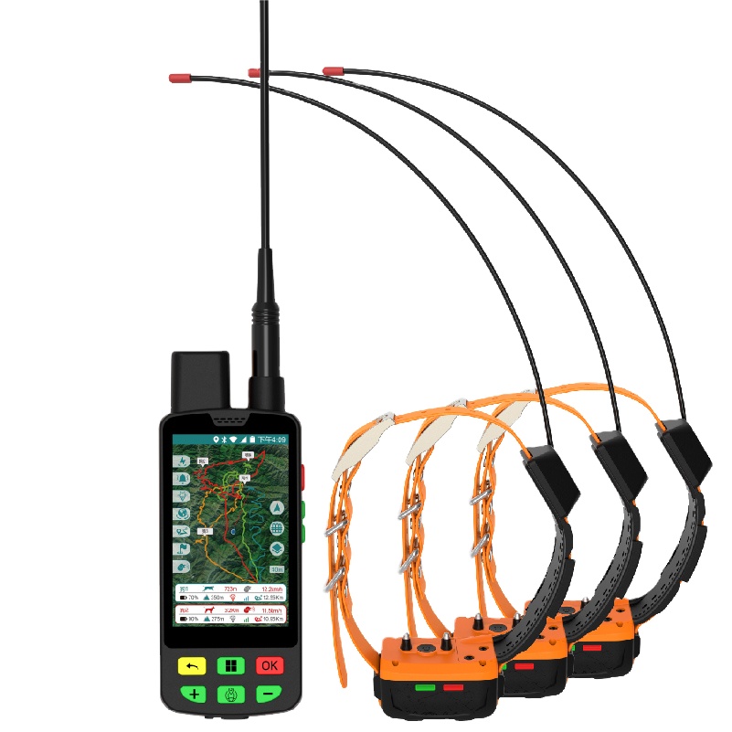 Двухрежимная GPS VHF собачья система: 15 км VHF связь + GNSS позиционирование и многофункциональная синхронизация сети