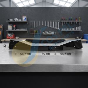 Nuevo COS.PEL. Visera Solar de Material PMMA Modelo 707.13300 para Reemplazo - Product Image 2