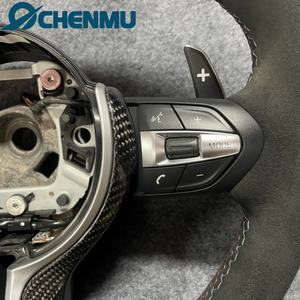 גלגל מ 'ההיגוי גלגל עבור bmw f10 f15 f22 f30 f32 m3 f80 m4 f82 m2 f82 m2 f87 m5 f90 e70 e90 ה-92 עם אלקנארה מלאה - Product Image 5