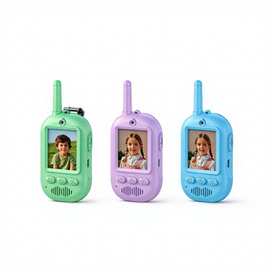<span class=keywords><strong>Radio</strong></span> bidirectionnelle vidéo légère pour enfants, design portable, facile à transporter pour les voyages et le camping - Product Image 2