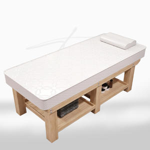 Fábrica al por mayor mesa de belleza moderna de lujo cuerpo cuidado de la piel pestañas faciales belleza <span class=keywords><strong>Spa</strong></span> cama de masaje de madera - Product Image 5