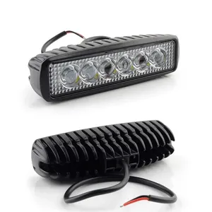 Car Accessories Driving Light Off Road Led Work Light Bar Flood Beam 18W Car Led Working Light Bar