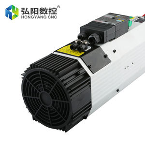 Motor de husillo refrigerado por aire ATC 12kw 380V cambiador automático de herramientas husillo HSK63F 24000rpm para grabado de enrutador de fresado CNC - Product Image 4