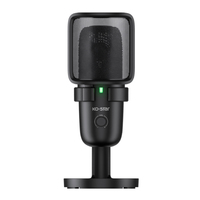 Microphone à condensateur USB professionnel microphone sans fil de studio portable carte son cardiode filaire avec microphone