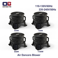 Souffleur de danseur d'air extérieur étanche de 16 pouces lumières LED grands gonflables de Noël