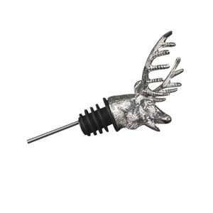 Versatore di vino in metallo personalizzato con beccuccio a forma di testa di cervo, alce o animale, aeratore per bottiglie di liquori - Product Image 3