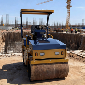 Rullo Vibrante Stradale a Doppio Tamburo YD360H da 3 Tonnellate per Manutenzione di Asfalto e Strade - Product Image 5