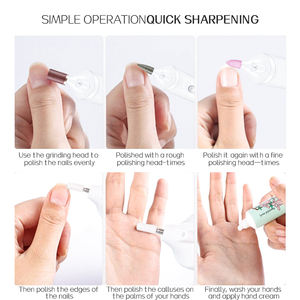 Polisseuse à ongles électrique de haute qualité pour la maison, perceuse à ongles portable, pédicure et nail art, utilisation professionnelle en salon de beauté - Product Image 6