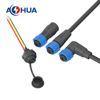 300V 10A AC Power K15 Fil à Panneau Mâle Femelle Prise Assemblage Câble Connecteur Soudure/Vis Cosse Câblage Câblage Prise Étanche