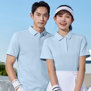 Camiseta Polo de Algodón 50-70% con Absorción de Humedad, Corte Holgado, para Verano - Product Image 1