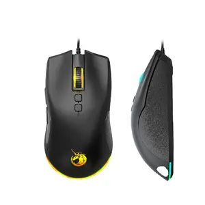 8000DPI Wholesale custom logo USB Computer Mouse Gamer Silent Optical 7D Macro Programmable 7 button wired Gaming mice