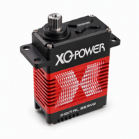 Moteur servo numérique sans balais XQ-POWER 16.8-8.4V 116KG-180KGcm à couple géant, 2 roulements à billes, engrenages métalliques étanches pour voiture RC 1/5