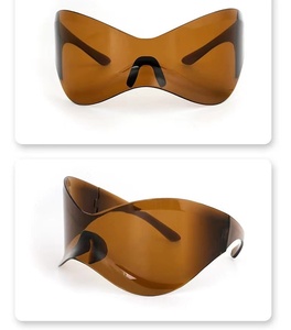 Viviblook Z425AS01 Gafas de Sol Nuevas para Mujer, Estilo Punk, Resistentes al Viento, Retro, para Fiestas, Bares, con Espejo - Product Image 5