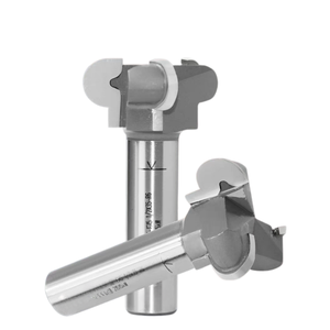 Fresa de doble arco para ranurar uñas de muebles, ranurar tiradores de cajones y ranurar bordes de puertas, AlTiN 10mm Carburo OEM - Product Image 4