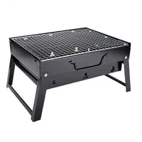 Stainless Steel Pan Outdoor Smokeless Argentine Barbecue Grill Basket