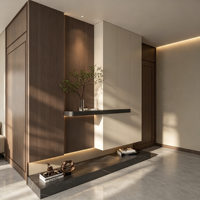 Meuble à chaussures moderne, élégant et durable, respectueux de l'environnement, de haute qualité, pour le salon, le hall d'entrée des condos