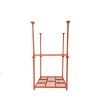 Support empilable pliable de pneu de stockage de support de pneu de palette de capacité de chargement élevée