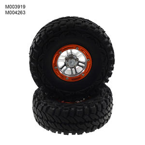 1.9 אינץ 'גבוהה סיווג סגסוגת מתכת גלגל rims רכזת ו צמיגים להגדיר עבור צירית rith trx4 1/10 rc rc דגם חלקי מכונית - Product Image 6