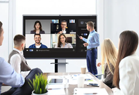 Pantalla Interactiva LCD de 65'' para Pizarra Blanca, Uso Corporativo y Escolar, Montaje en Pared o Soporte Móvil, Pizarra Inteligente