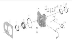 Vente en gros d'accessoires pour camions à <span class=keywords><strong>benne</strong></span> basculante avec capteur de pression JK611CB Kit de capteurs de pièces pour camions - Product Image 2