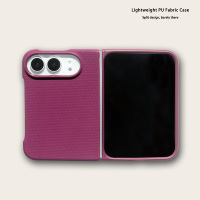 Coque de téléphone en tissu PU ultra-légère avec protection contre les chutes pour Apple iPhone 18 Fold, antidérapante, OEM personnalisée