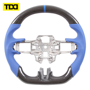 พวงมาลัยคาร์บอนไฟเบอร์ TDD สำหรับ Ford Mustang GT GT 5.0 S550 GT500 Shelby ปี 2019+ - Product Image 2