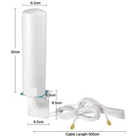 Routeur sans fil externe longue portée pour extérieur, antenne MIMO, 698~2700 MHz, 3800~6000 MHz, 10 dBi, LTE, téléphone mobile, 5G, 3G, 4G, antennes Wifi