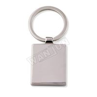 Haute Qualité En Gros LOGO Personnalisé Mdf Sublimation Porte-clés