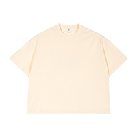 T-shirts Oversize Confortables à Coupe Boxy Style Hip-Hop Urbain avec Logo Personnalisé – Vente en Gros de T-shirts Vierge de Haute Qualité pour Hommes, Idéaux pour la Gym, en Tissu Lourd