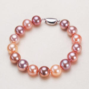 Edison Baroque <b>Freshwater</b> <b>Pearl</b> <b>Bracelet</b> Zhuji Live Selection Wholesale Jewelry Elegant <b>Bracelet</b> with Baroque Design - Product Image 1