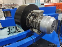 Machine d'injection rotative entièrement automatique à 6 stations, refroidie par eau, pour la fabrication de semelles de chaussures de sécurité en PVC, haute puissance, monocouleur