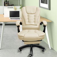 Meilleures chaises de bureau élégantes et modernes avec repose-pieds rétractable, design populaire et luxueux