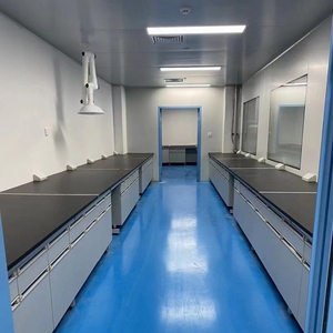 C khung làm việc băng ghế dự bị phòng thí nghiệm đồ nội thất vật lý hóa học bệnh lý phòng thí nghiệm bảng với bồn rửa - Product Image 2