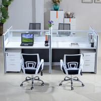 Modern Office Workstations Desk Call Center Cubicle Workstation Office Partition Workstation With Glass